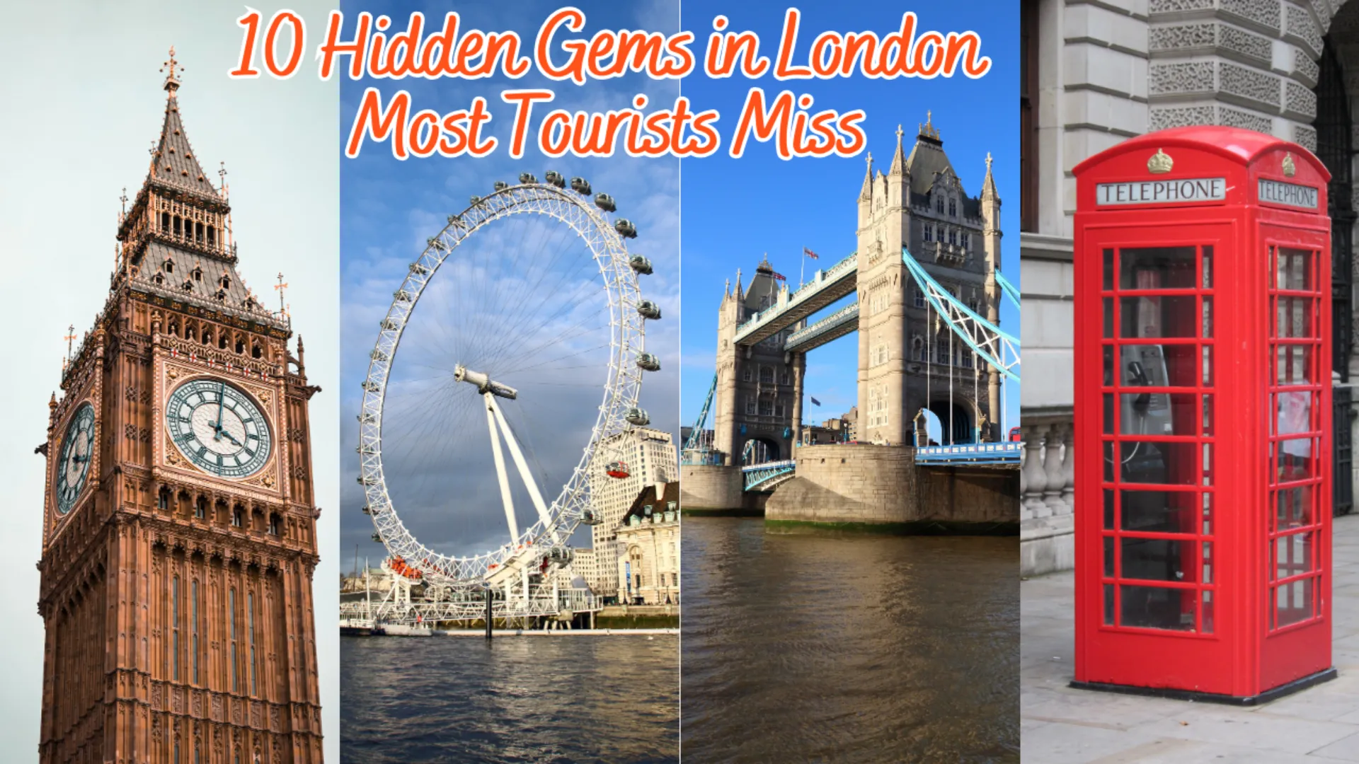 10 Hidden Gems in London Most Tourists Miss